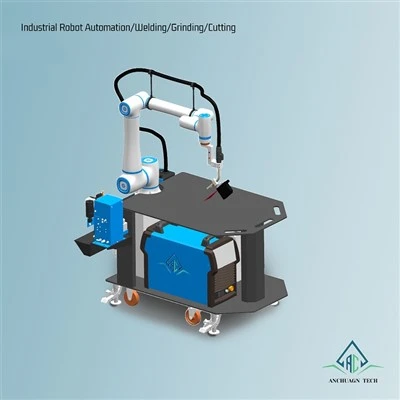 Sel Kimpalan Cobot Mudah Alih Platform Ringan